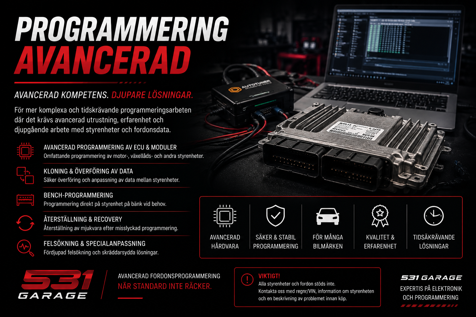 Programmering – Avancerad
