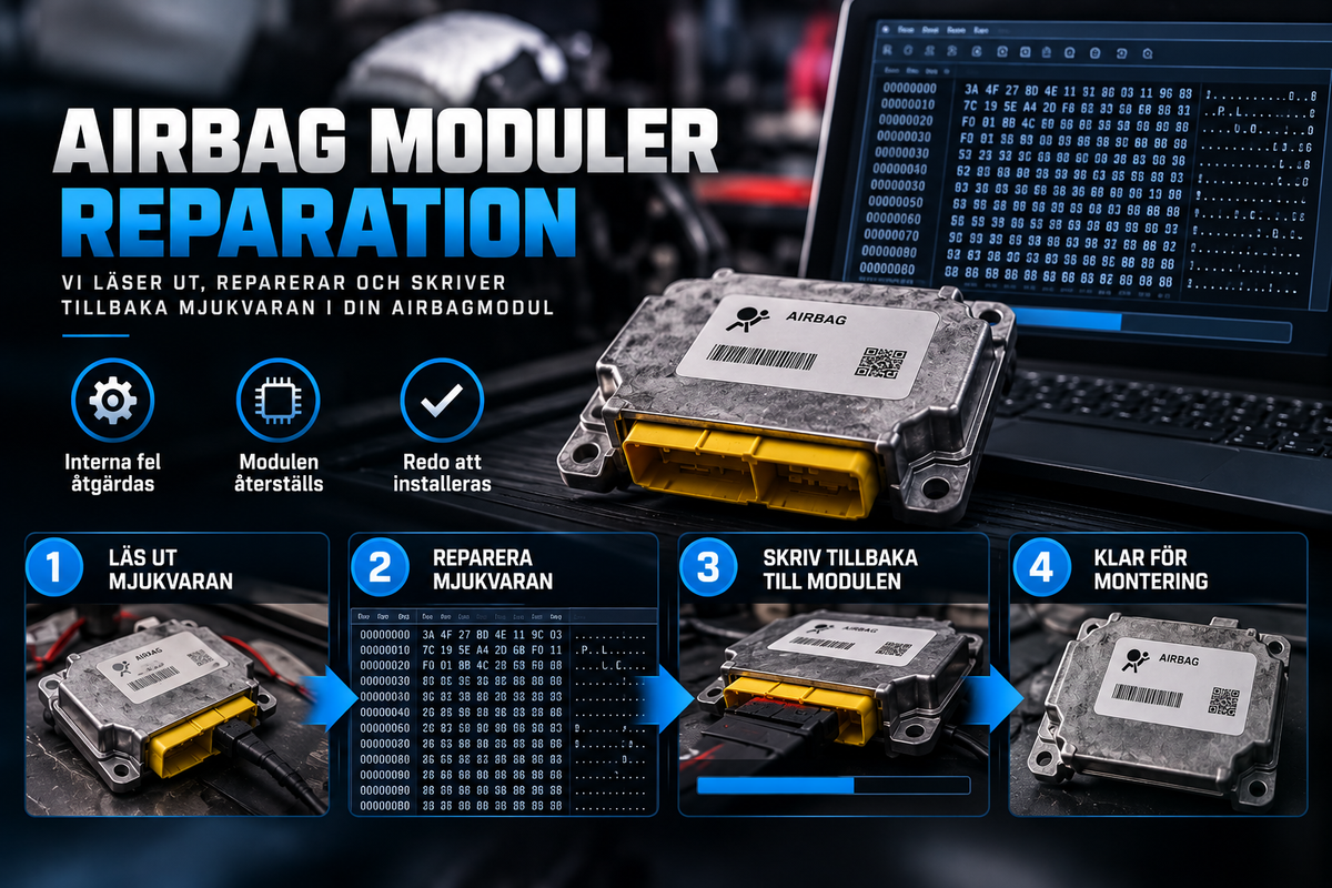 Airbag moduler reparation